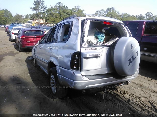 JS3TY92V454107623 - 2005 SUZUKI XL7 EX/LX SILVER photo 3