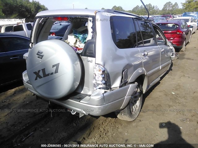 JS3TY92V454107623 - 2005 SUZUKI XL7 EX/LX SILVER photo 4