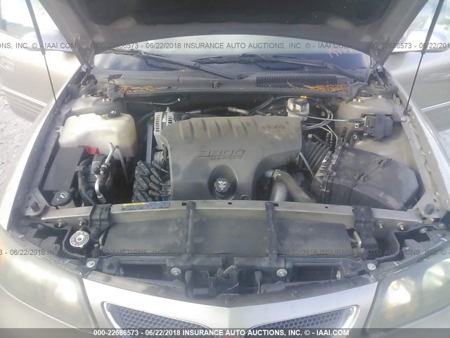 1G2HX52K64U199908 - 2004 PONTIAC BONNEVILLE SE GRAY photo 10