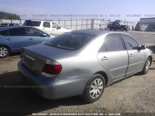 4T1BE32K95U508974 - 2005 TOYOTA CAMRY LE/XLE/SE Boz foto 4