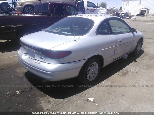 3FAKP1136XR177722 - 1999 FORD ESCORT ZX2/COOL/HOT ვერცხლისფერი ფოტო 4
