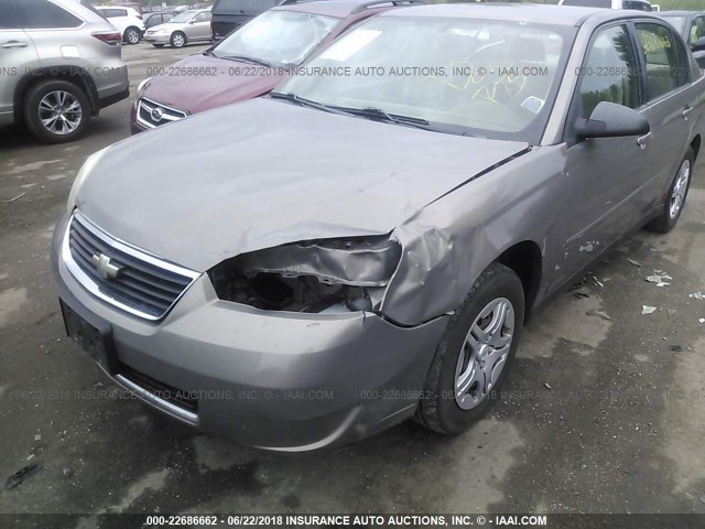 1G1ZS58F67F111918 - 2007 CHEVROLET MALIBU LS GOLD photo 6