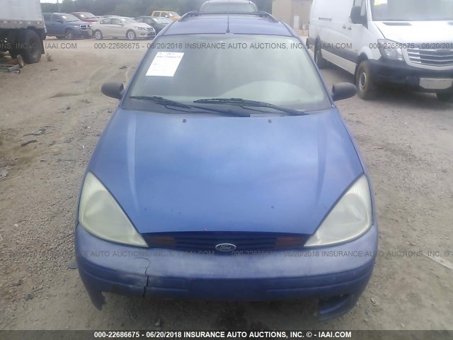 1FAFP36392W216475 - 2002 FORD FOCUS SE/SE COMFORT/ZTW/SE SPRT BLUE photo 6