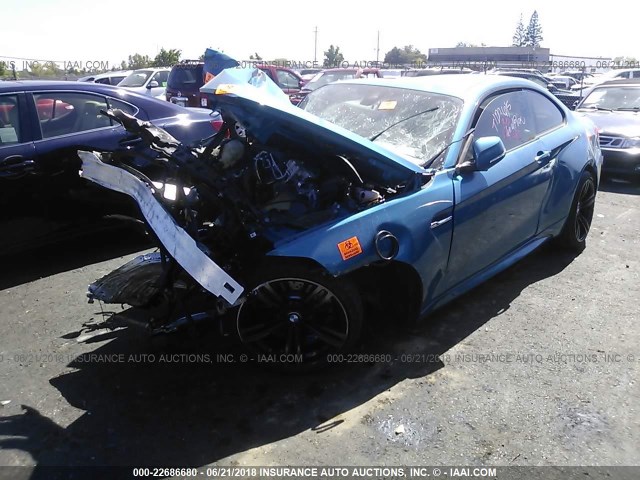 WBS1J5C5XJVD36986 - 2018 BMW M2 蓝色 照片 2