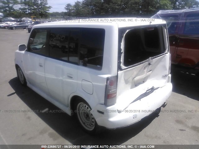 JTLKT324864059949 - 2006 TOYOTA SCION XB თეთრი ფოტო 3