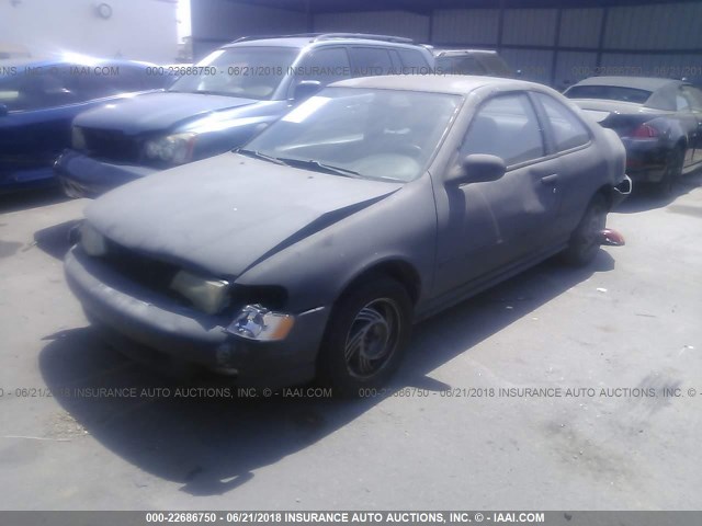 1N4AB42D0WC520492 - 1998 NISSAN 200SX SE BLACK photo 2