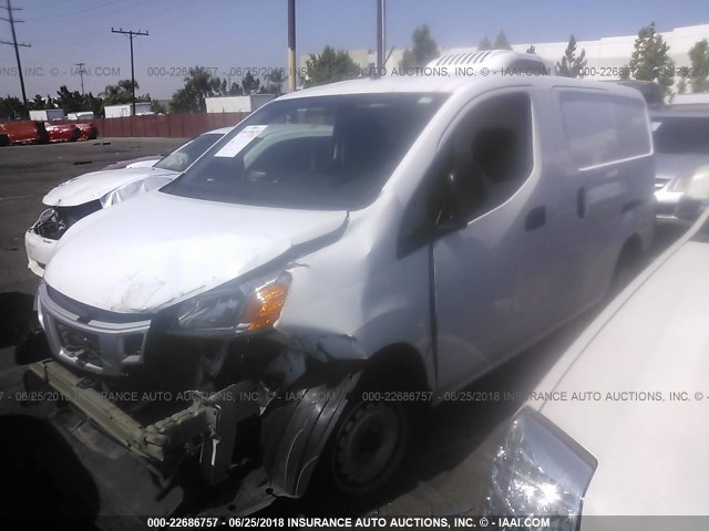 3N6CM0KNXFK731916 - 2015 NISSAN NV200 2.5S/2.5SV WHITE photo 2