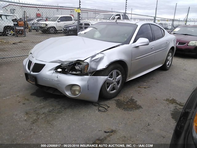 2G2WP542051271378 - 2005 PONTIAC GRAND PRIX SILVER photo 2