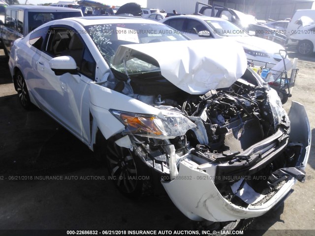 2HGFG3B07FH522151 - 2015 HONDA CIVIC EXL 白色 照片 1