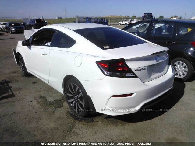 2HGFG3B07FH522151 - 2015 HONDA CIVIC EXL 白色 照片 3