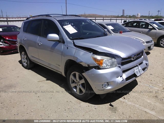 JTMZK31V585022622 - 2008 TOYOTA RAV4 LIMITED SILVER photo 1