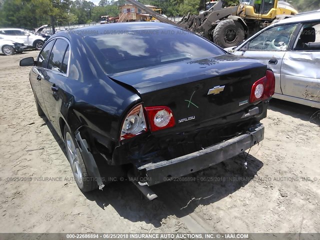 1G1ZA5EU6BF228803 - 2011 CHEVROLET MALIBU LS 黑色 照片 6