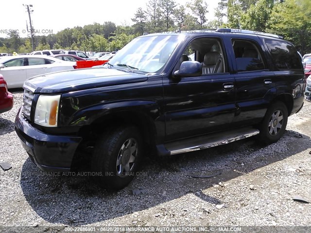1GYEK63N05R155283 - 2005 CADILLAC ESCALADE LUXURY ლურჯი ფოტო 2