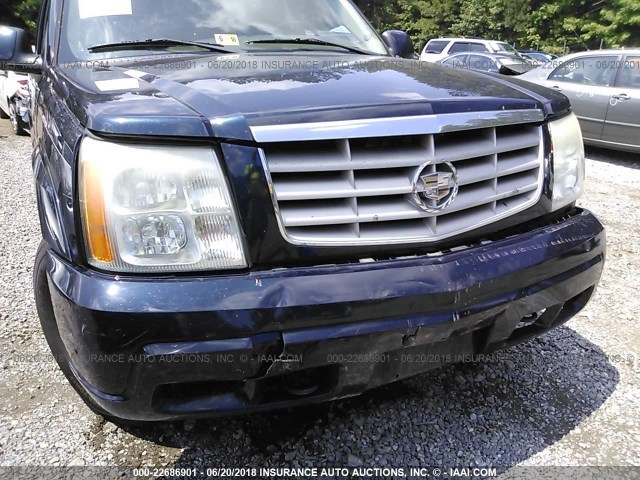1GYEK63N05R155283 - 2005 CADILLAC ESCALADE LUXURY ლურჯი ფოტო 6