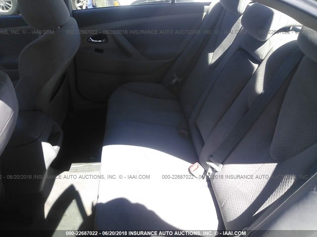4T1BE46K49U899070 - 2009 TOYOTA CAMRY SE/LE/XLE GRAY photo 8