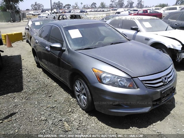 1HGCP3F85BA015079 - 2011 HONDA ACCORD EXL GRAY photo 1