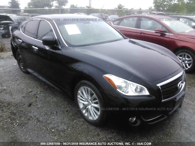 JN1AY1AR9BM570822 - 2011 INFINITI M56 X BLACK photo 1