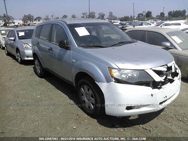 JA4MS31XX7Z001858 - 2007 MITSUBISHI OUTLANDER ES/LS Gümüş foto 1