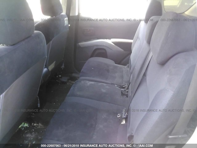 JA4MS31XX7Z001858 - 2007 MITSUBISHI OUTLANDER ES/LS Gümüş foto 8