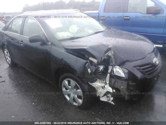 4T1BE46K87U111260 - 2007 TOYOTA CAMRY NEW GENERAT CE/LE/XLE/SE BLACK photo 1