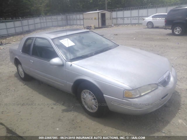 1MELM62W4TH627908 - 1996 MERCURY COUGAR XR7 SILVER photo 1