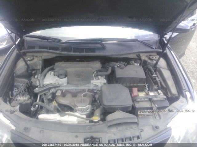 4T1BF1FK6DU227550 - 2013 TOYOTA CAMRY L/SE/LE/XLE 黑色 照片 10