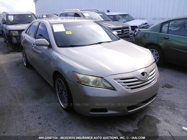 4T1BE46K48U251291 - 2008 TOYOTA CAMRY CE/LE/XLE/SE GOLD photo 1