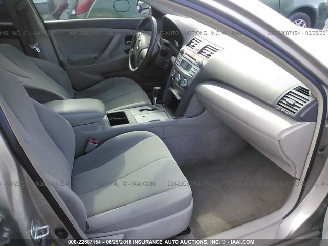 4T1BE46K48U251291 - 2008 TOYOTA CAMRY CE/LE/XLE/SE GOLD photo 5