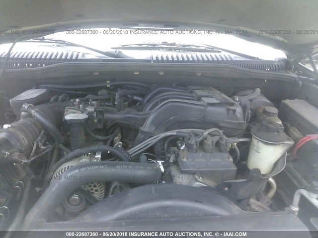 1FMZU63K44UC26855 - 2004 FORD EXPLORER XLT/XLT SPORT/NBX 绿色 照片 10