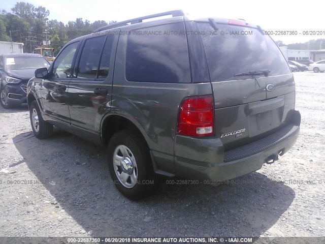 1FMZU63K44UC26855 - 2004 FORD EXPLORER XLT/XLT SPORT/NBX 绿色 照片 3