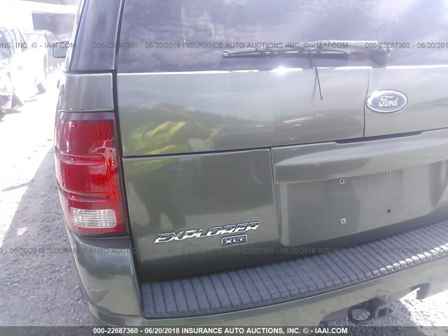1FMZU63K44UC26855 - 2004 FORD EXPLORER XLT/XLT SPORT/NBX 绿色 照片 6