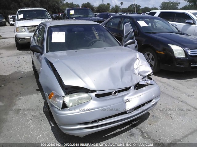 2T1BR12E5YC316038 - 2000 TOYOTA COROLLA VE/CE/LE 银色 照片 6