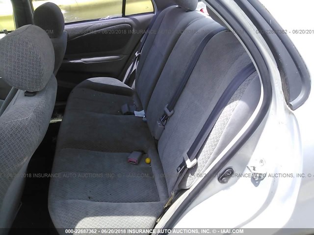 2T1BR12E5YC316038 - 2000 TOYOTA COROLLA VE/CE/LE 银色 照片 8