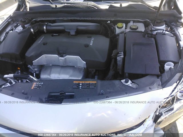 1G11C5SL7FF316073 - 2015 CHEVROLET MALIBU 1LT 银色 照片 10