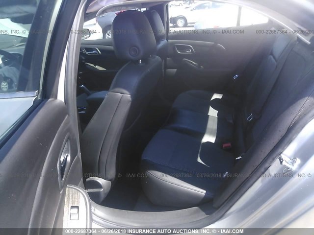 1G11C5SL7FF316073 - 2015 CHEVROLET MALIBU 1LT 银色 照片 8