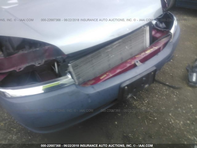 1G1ZT54814F146155 - 2004 CHEVROLET MALIBU LS მუქწითელი ფოტო 6