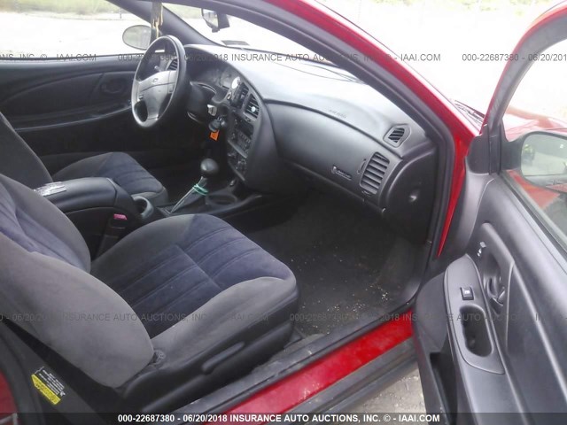 2G1WW12E759237579 - 2005 CHEVROLET MONTE CARLO LS 红色 照片 5