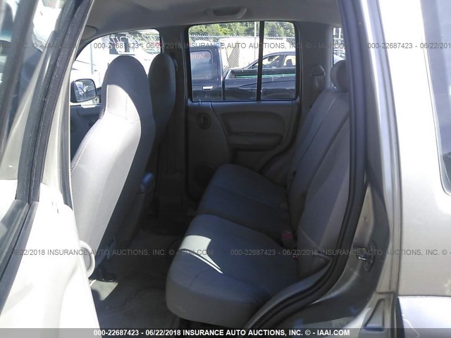 1J4GL48K23W707406 - 2003 JEEP LIBERTY SPORT/FREEDOM ოქროსფერი ფოტო 8