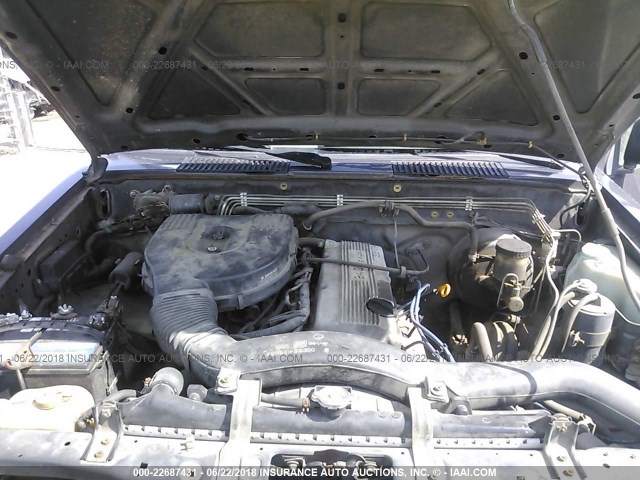 1N6SD11S6SC418774 - 1995 NISSAN TRUCK E/XE GRAY photo 10