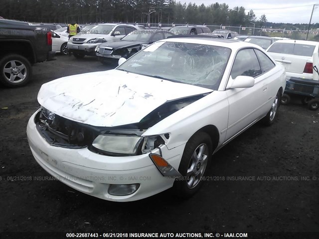 2T1CF22PXXC096821 - 1999 TOYOTA CAMRY SOLARA SE/SLE თეთრი ფოტო 2