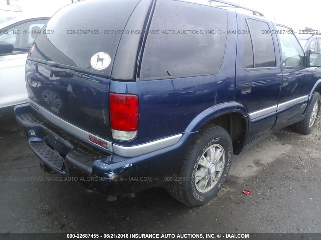 1GKDT13W6Y2324220 - 2000 GMC JIMMY / ENVOY  BLUE photo 6