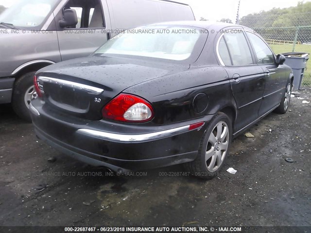 SAJWA51AX5WE65678 - 2005 JAGUAR X-TYPE 3.0 BLACK photo 4