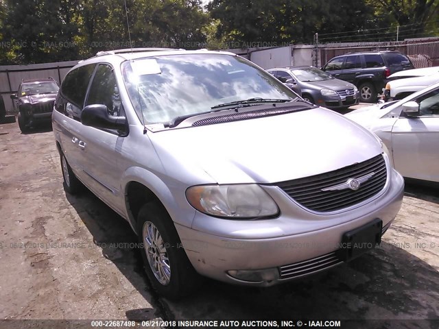 2C8GP64L93R162137 - 2003 CHRYSLER TOWN & COUNTRY LIMITED SILVER photo 1