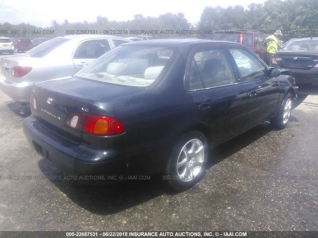 2T1BR12E5XC244272 - 1999 TOYOTA COROLLA VE/CE/LE 绿色 照片 4