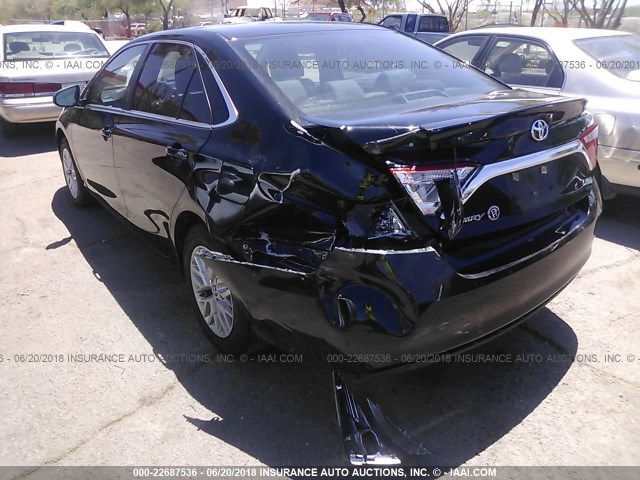 4T4BF1FK7GR541752 - 2016 TOYOTA CAMRY LE/XLE/SE/XSE BLACK photo 6