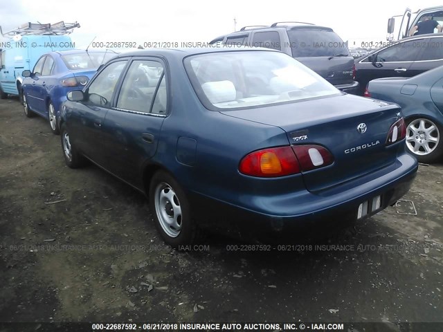 2T1BR12E7WC075063 - 1998 TOYOTA COROLLA VE/CE/LE GREEN photo 3