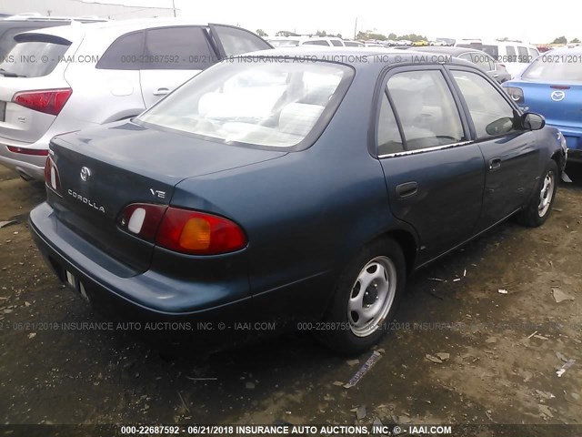 2T1BR12E7WC075063 - 1998 TOYOTA COROLLA VE/CE/LE 绿色 照片 4
