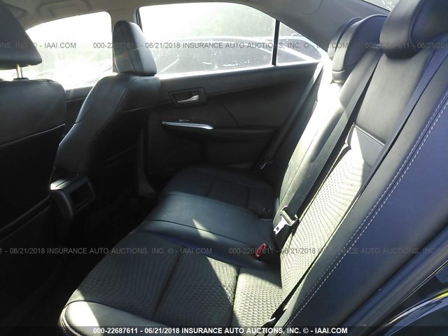 4T1BF1FK9CU161316 - 2012 TOYOTA CAMRY SE/LE/XLE შავი ფოტო 8