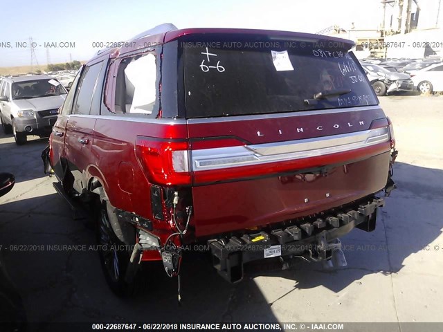 5LMJJ2NT0JEL07648 - 2018 LINCOLN NAVIGATOR PREMIER RED photo 3