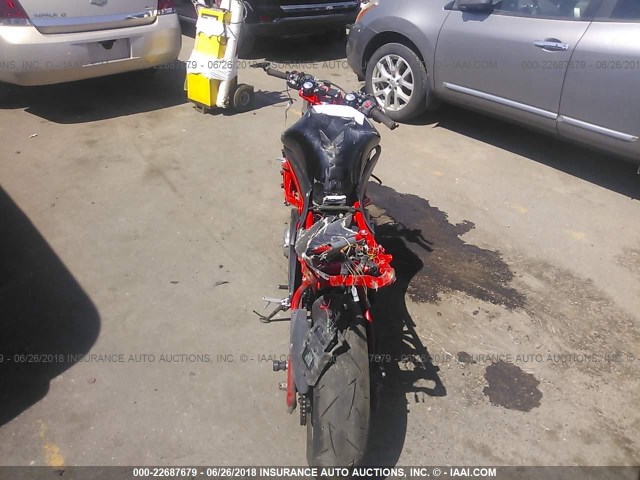 JKAEXEA196A004695 - 2006 KAWASAKI EX650 A6F RED photo 6